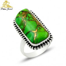 Gümüş Turkuaz Yüzük